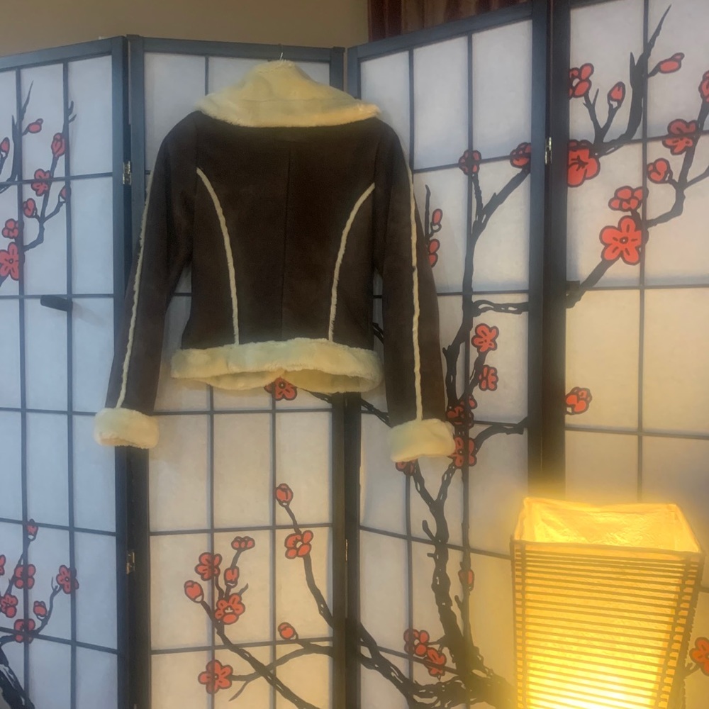 Mexx Faux Fur Jacket, Size 8 - Picture 2 of 7
